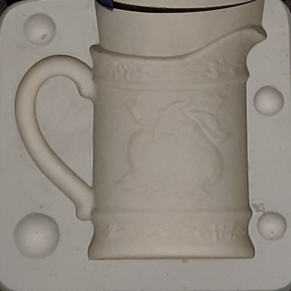 Fruit Decal Creamer- Ross Ex #R670 Plaster Slip Casting Mold Ceramic Art Decor